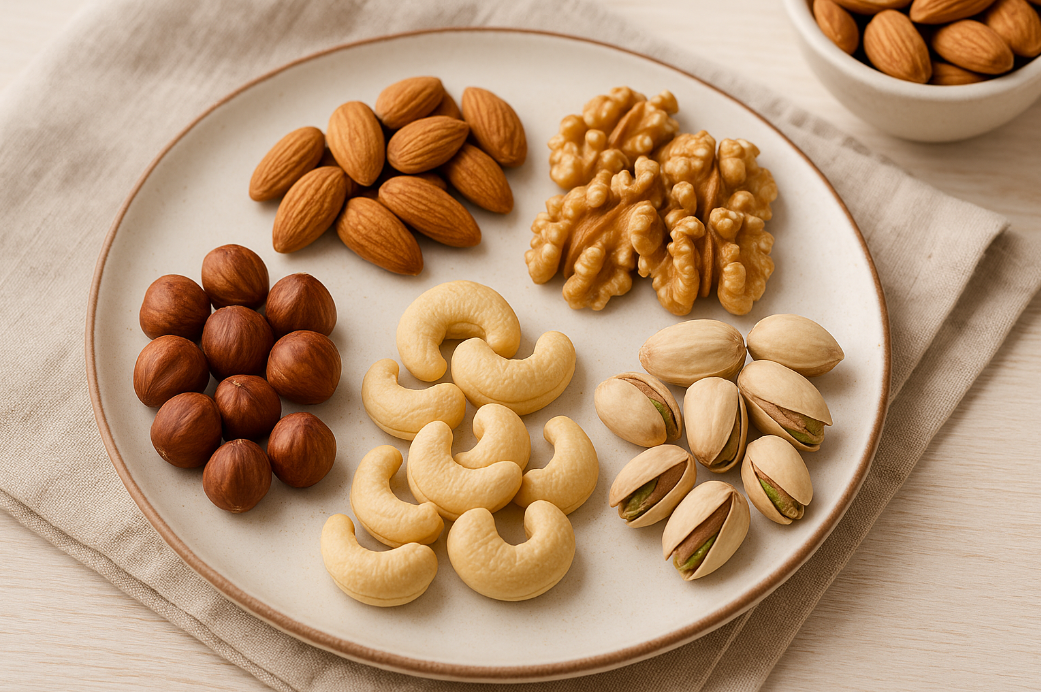 아침 공복에 먹으면 좋은 견과류 TOP5와 섭취 팁
