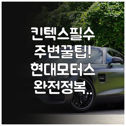 킨텍스 주변 가볼만한곳과 현대 모터스..