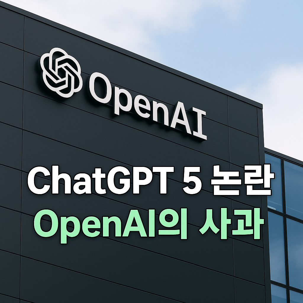 ChatGPT 5 논란과 OpenAI의 사과