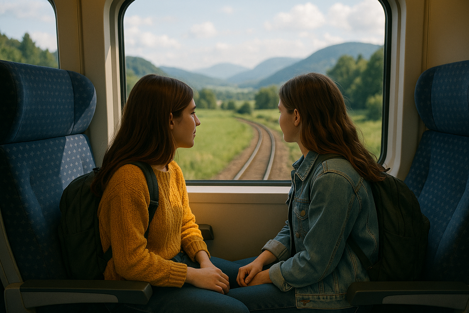 친구와 국내 기차여행