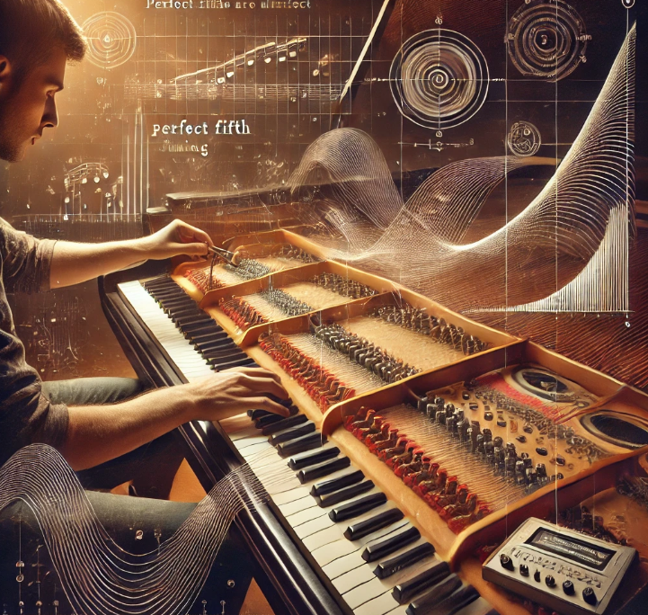 피아노 조율 관련 그림