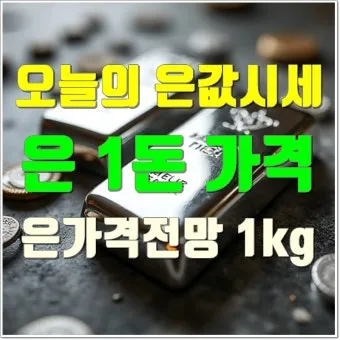 은시세 1돈 가격 시세 확인 방법으로 투자기초_9