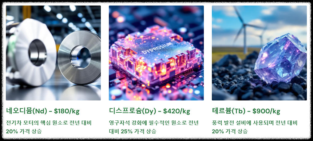 희토류 가격동향과 투자전망