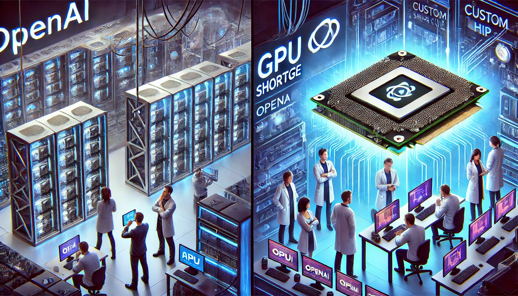 OpenAI의 GPU 부족 문제 극복을 위한 Broadcom社와 맞춤형 AI 칩 개발 전략 수립