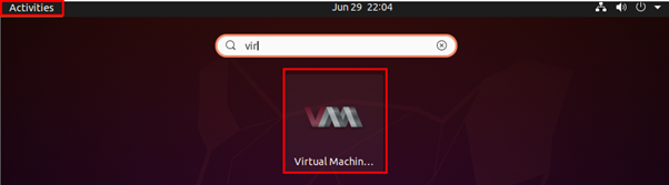 virt-manager 실행