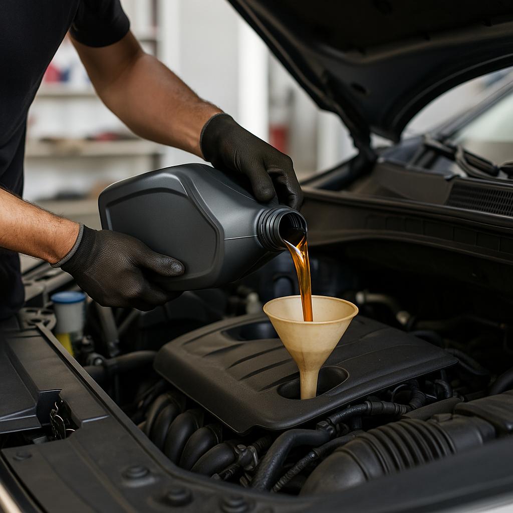 엔진오일 교환주기 1년