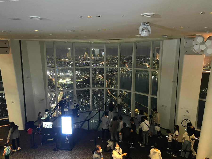 잠실 롯데월드 타워 서울 스카이 야경4