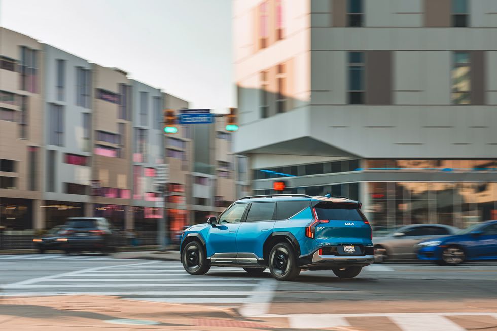 기아 EV9 외부디자인