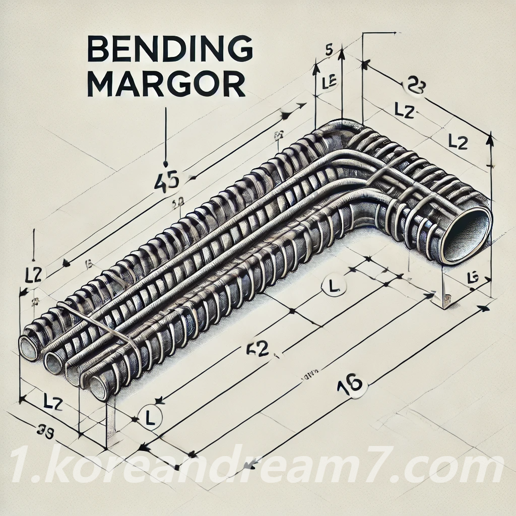 철근의 벤딩마진 개념 및 공식