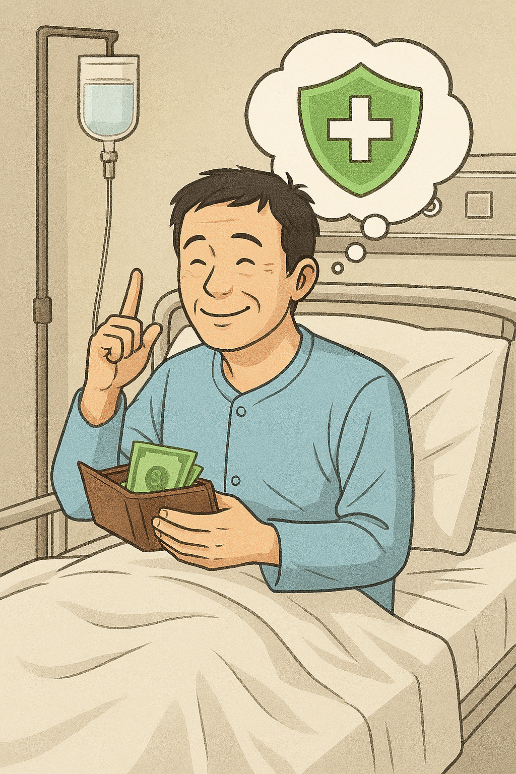 내게 맞는 실손 보험 추천: 개인의 건강 상태와 보험료 예산에 따라 최적의 실손 보험을 추천받는 모습.