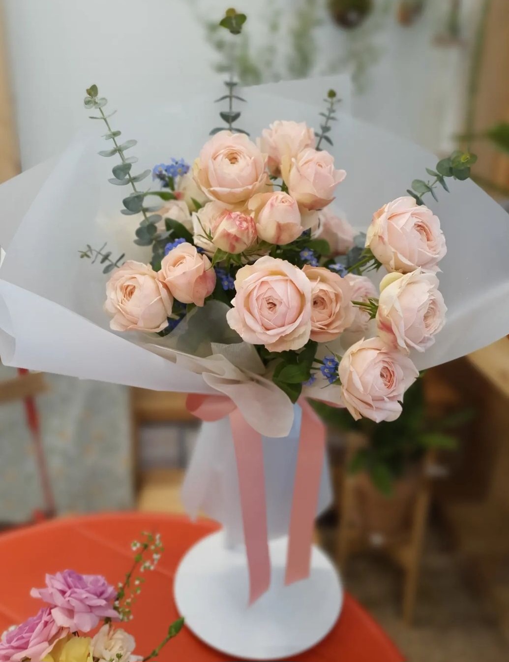 mansfield roses bouquet