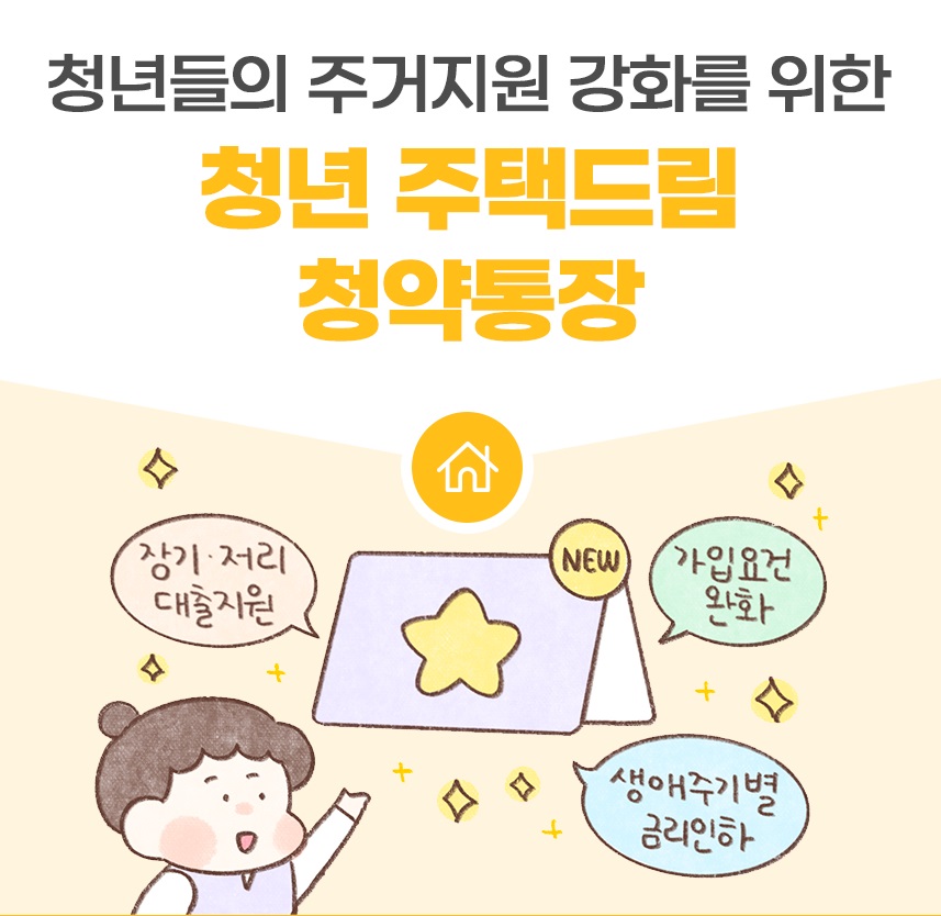 청년주택 드림 청약통장