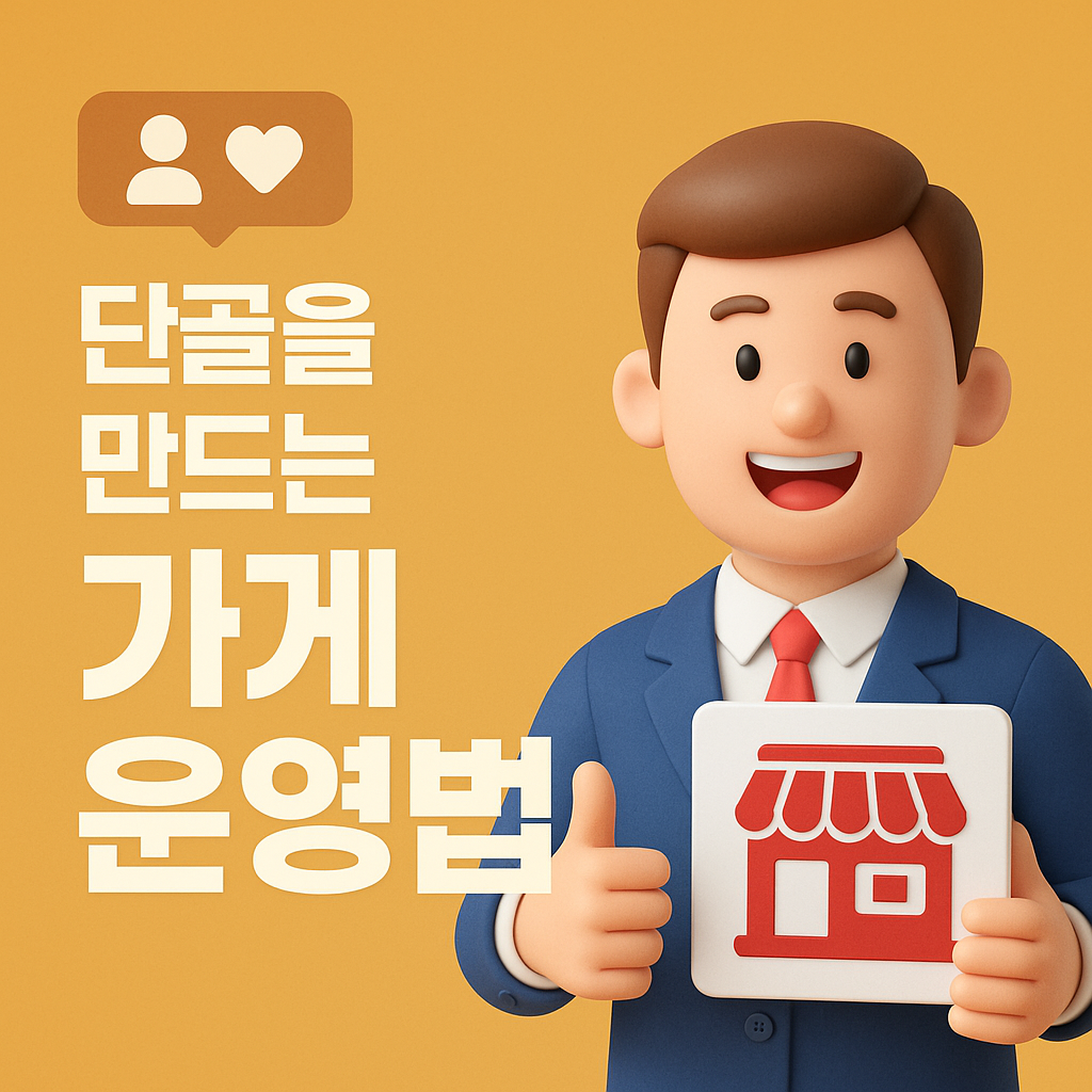 단골을 만드는 가게 운영법