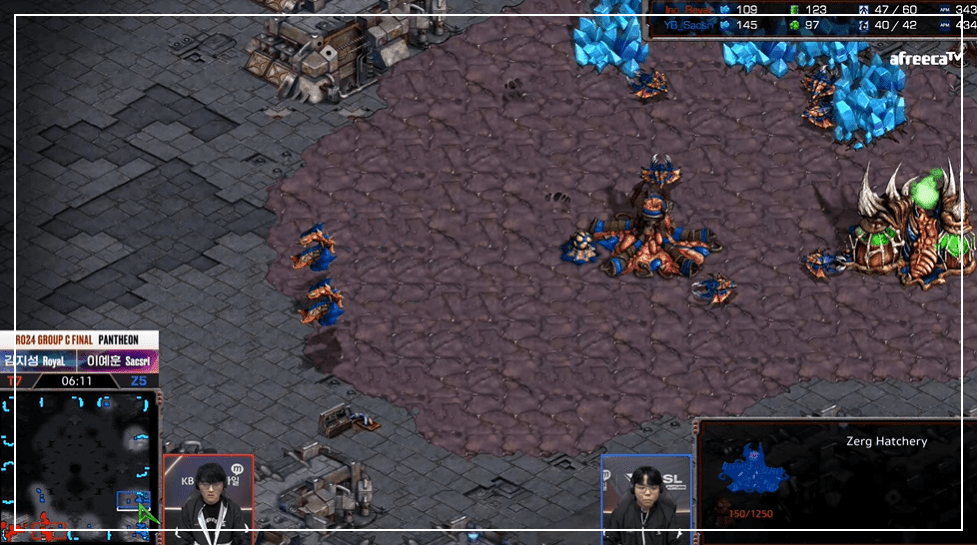 SSL 24강 C조 최종전 뮤탈생산