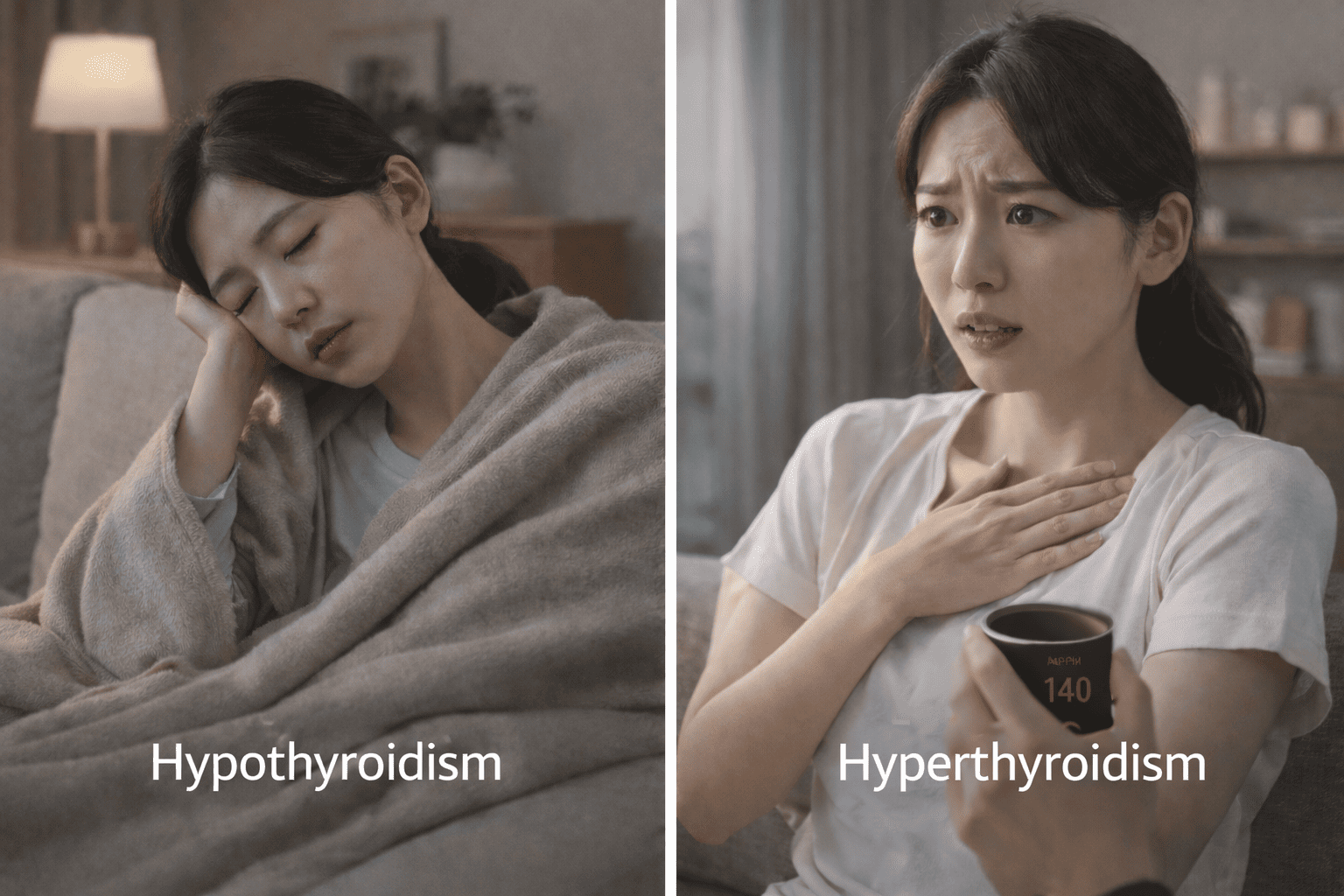 갑상선 질환의 주요 증상과 특징