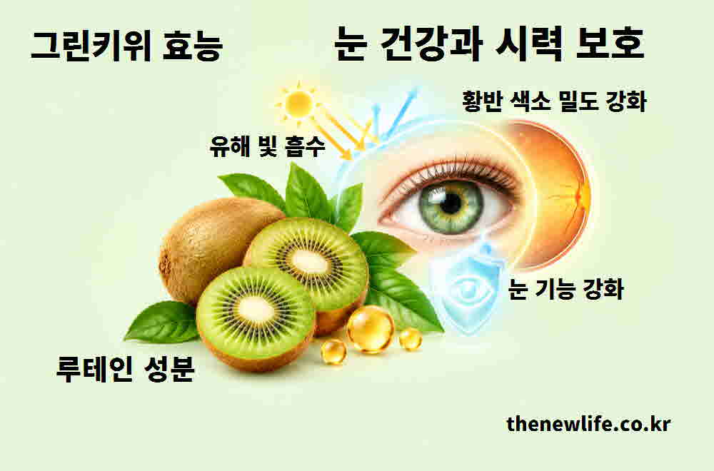 그린키위 효능 눈 건강 시력 보호