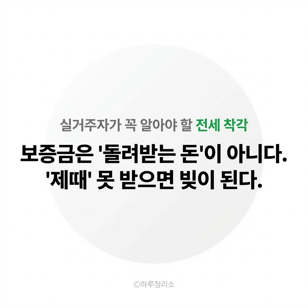 전세 보증금, &lsquo;돌려받는 돈&rsquo;이라 믿으면 위험한 이유