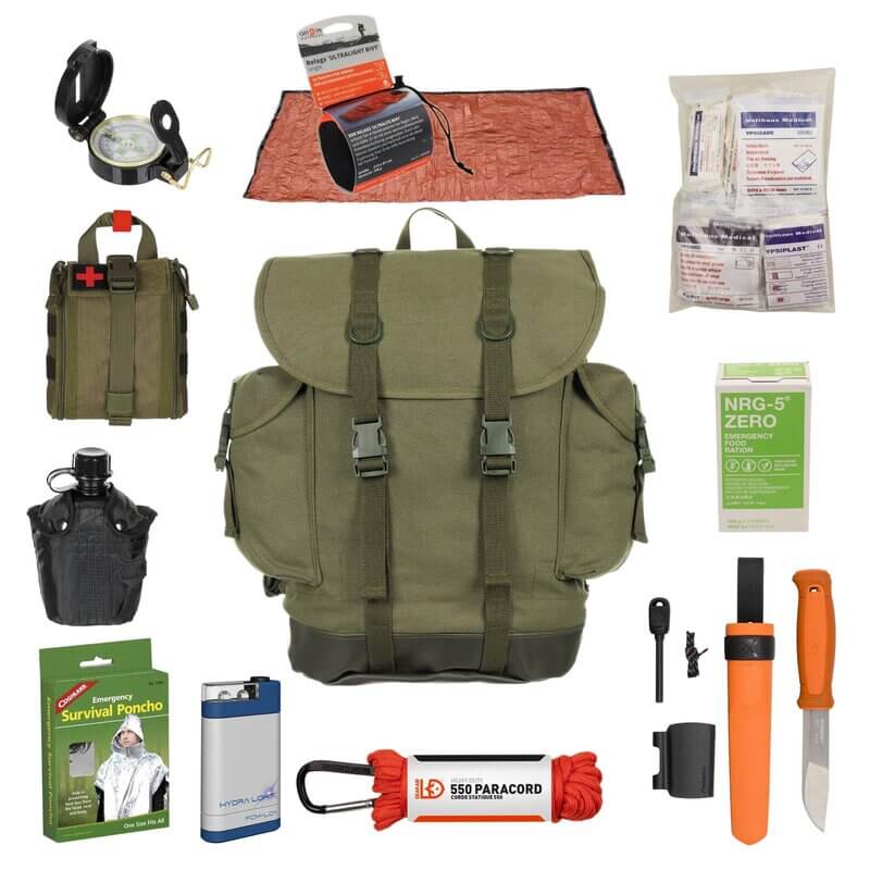 survival backpack