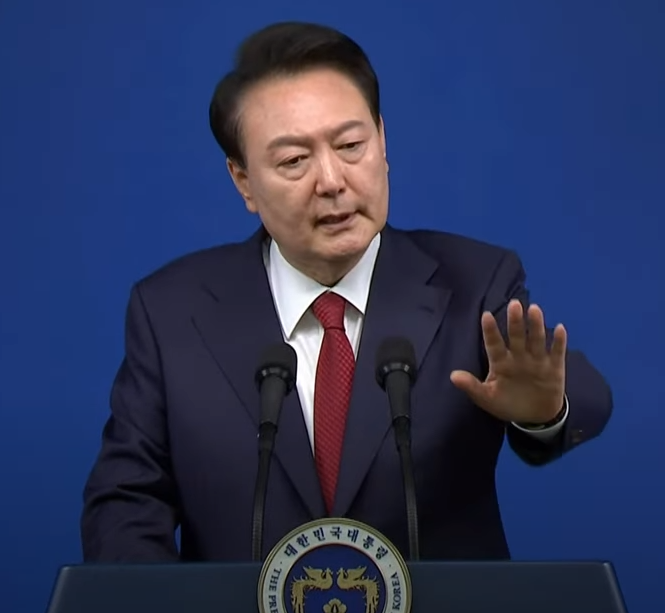 윤석열 대통령 기자화견