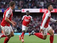 프리미어리그 경기 : 아스널 vs 맨시티 : 에제 어시스트