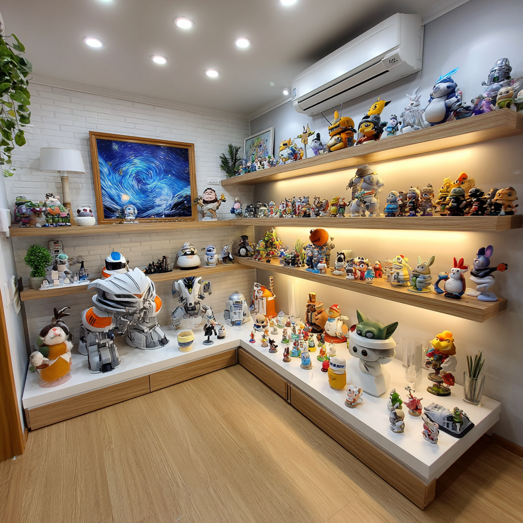 피규어 진열