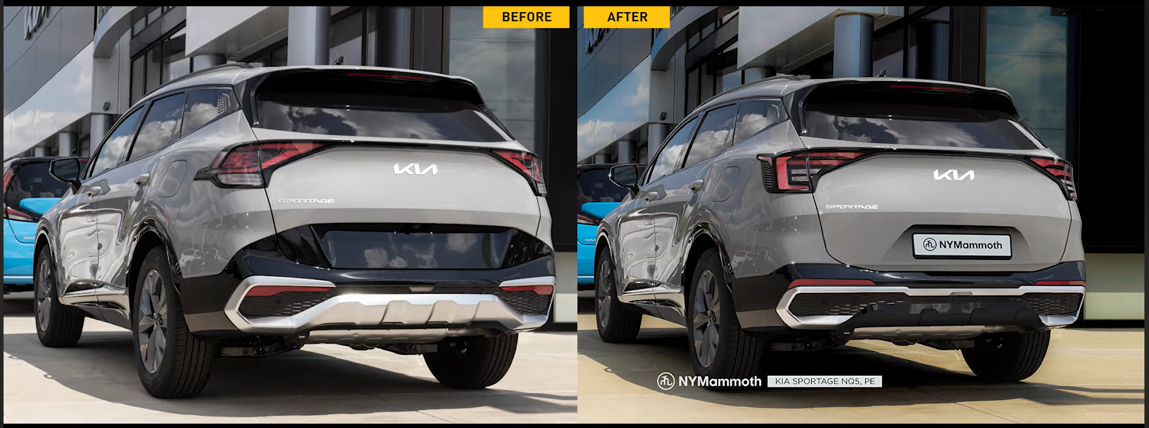 기아 스포티지 페이스리프트 예상도