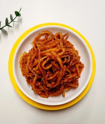 진미 오징어채 고추장 볶음요리 밑반찬 레시피_13