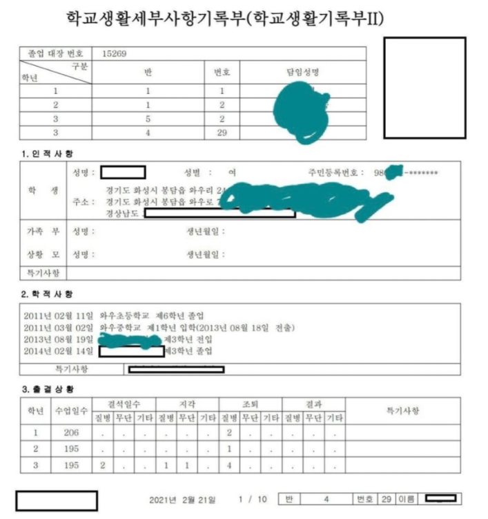 (여자)아이들 수진 학교폭력 폭로글