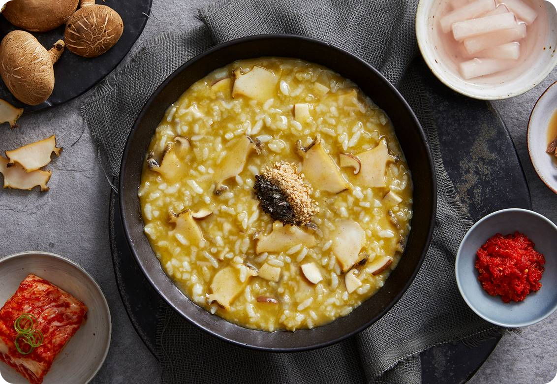 본죽 전복내장죽