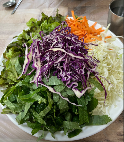 금빛송어횟집 대표 메뉴