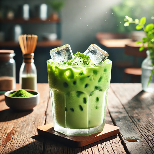 말차라떼 이미지