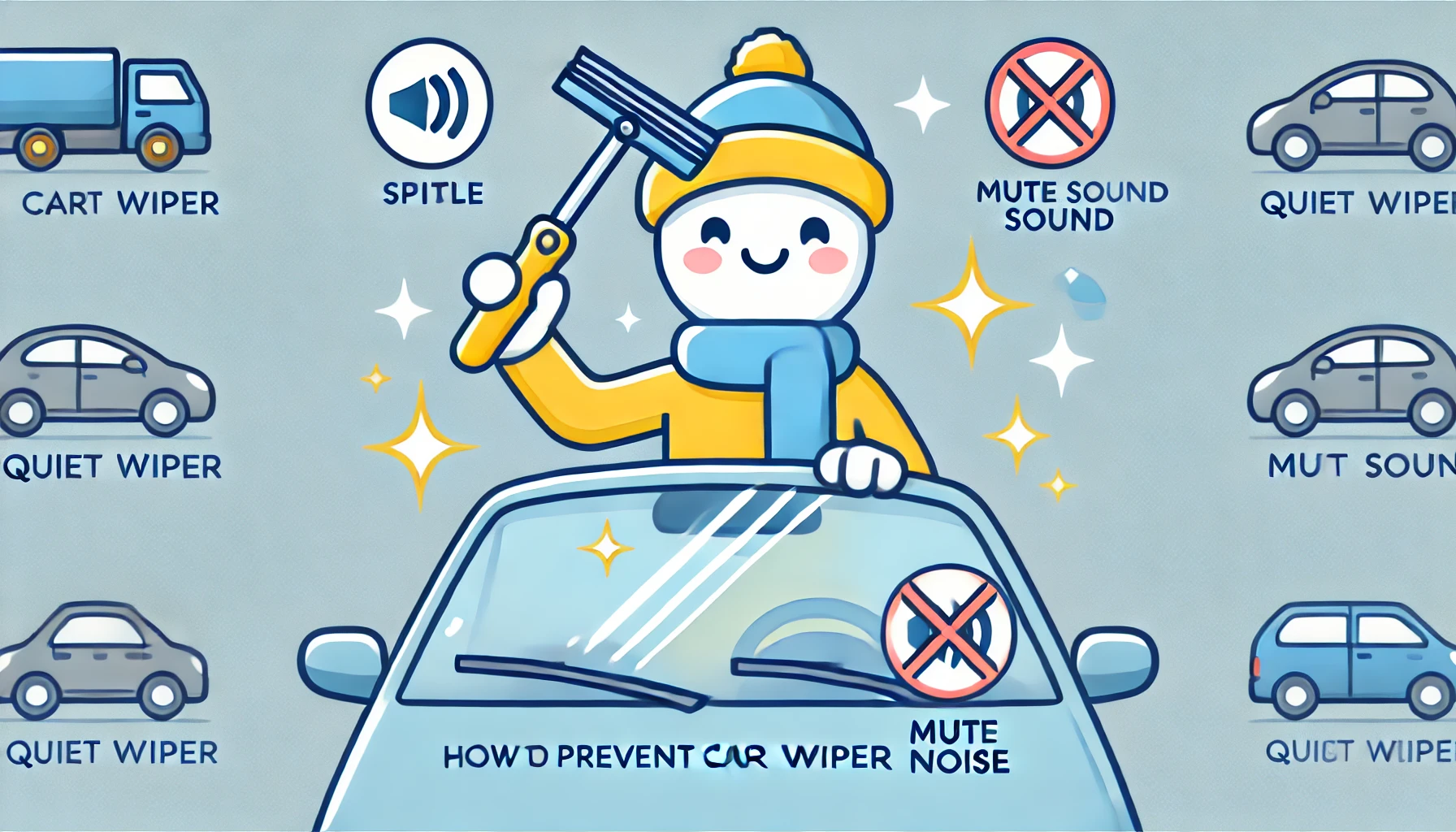 차량 와이퍼 소음 줄이는 법 🚗 조용한 주행을 위한 필수 팁