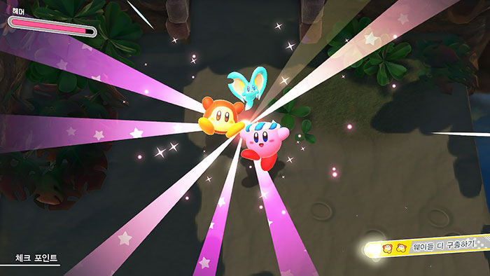 별의 커비 디스커버리 널찍널찍비치 공략