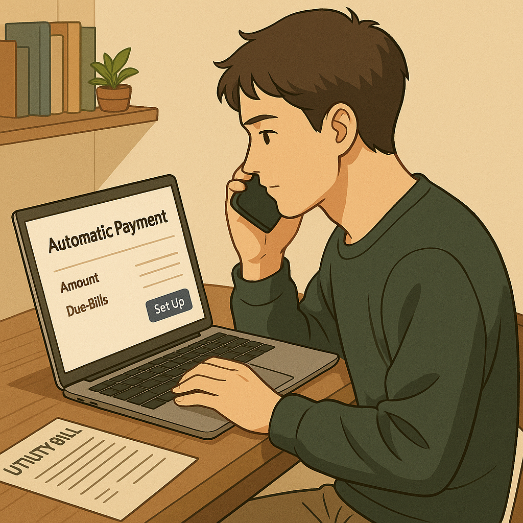 공과금 자동이체 설정하는 방법