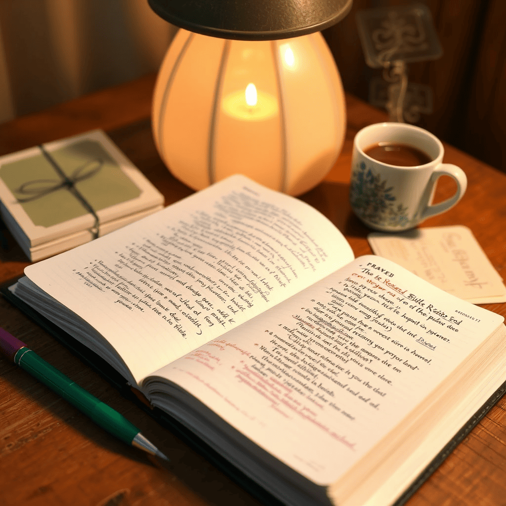 성경 묵상 노트 작성법: 말씀을 삶에 새기는 실천적인 기록 방법