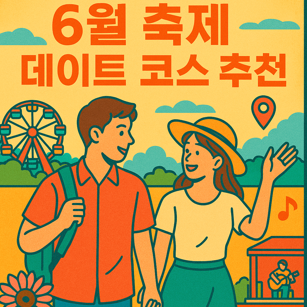 📅 6월에 가기 좋은 데이트 코스 추천!