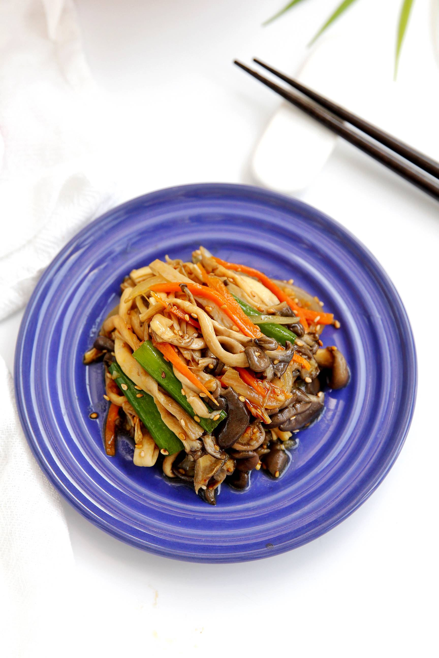 느타리버섯볶음