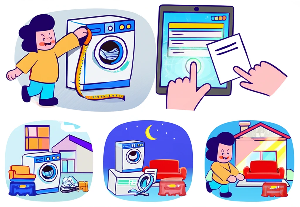 대형폐기물 신고 필증 수기 기재 방법..