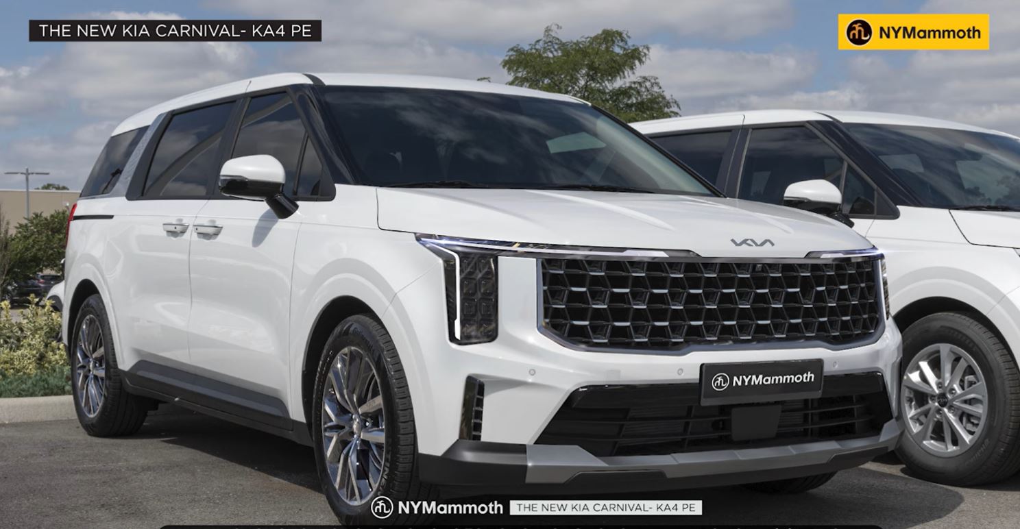 기아 카니발 가솔린 페이스리프트 예상도