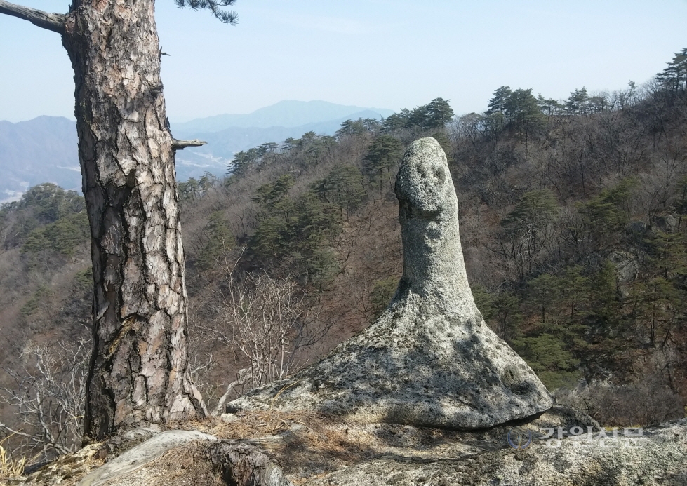 용화산 등산코스 지도