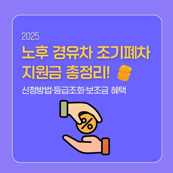 노후 경유차 조기폐차