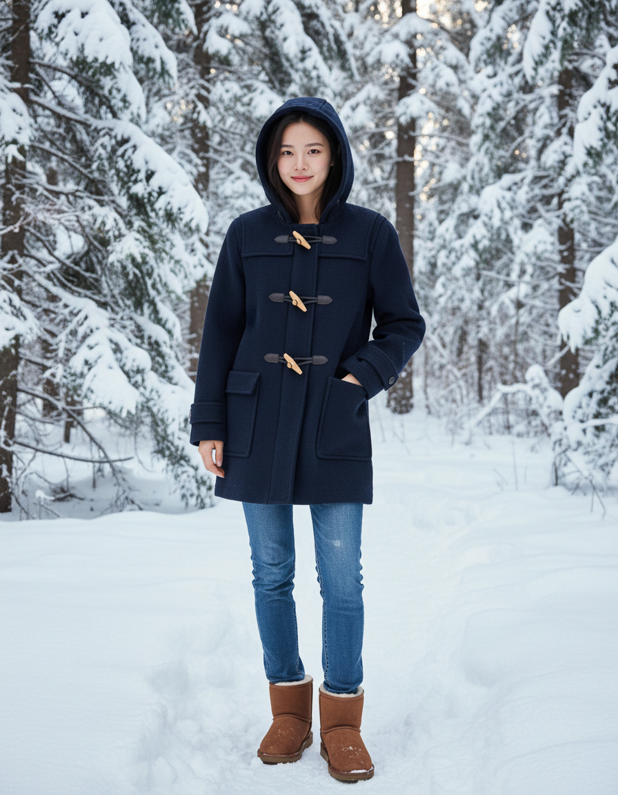 고퀄리티 모델 착용 이미지 완성! 총 2장이 생성됩니다!