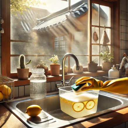 그릇에 밴 음식 냄새 제거 방법