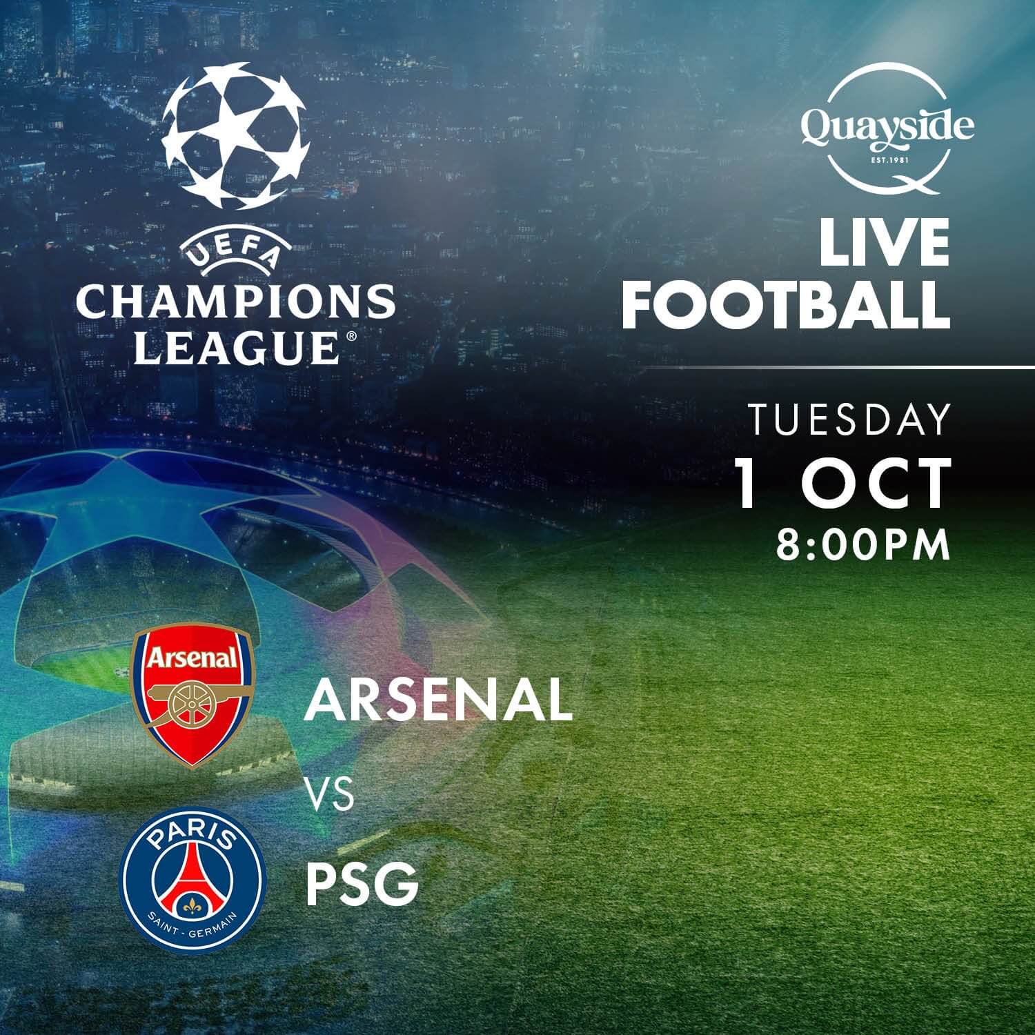 UEFA 챔피언스리그 PSG 아스널