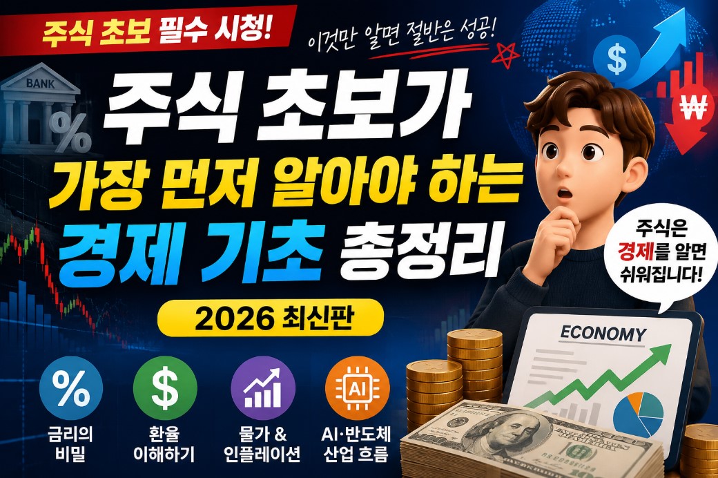주식 초보가 가장 먼저 알아야 하는 경제기초 총정리