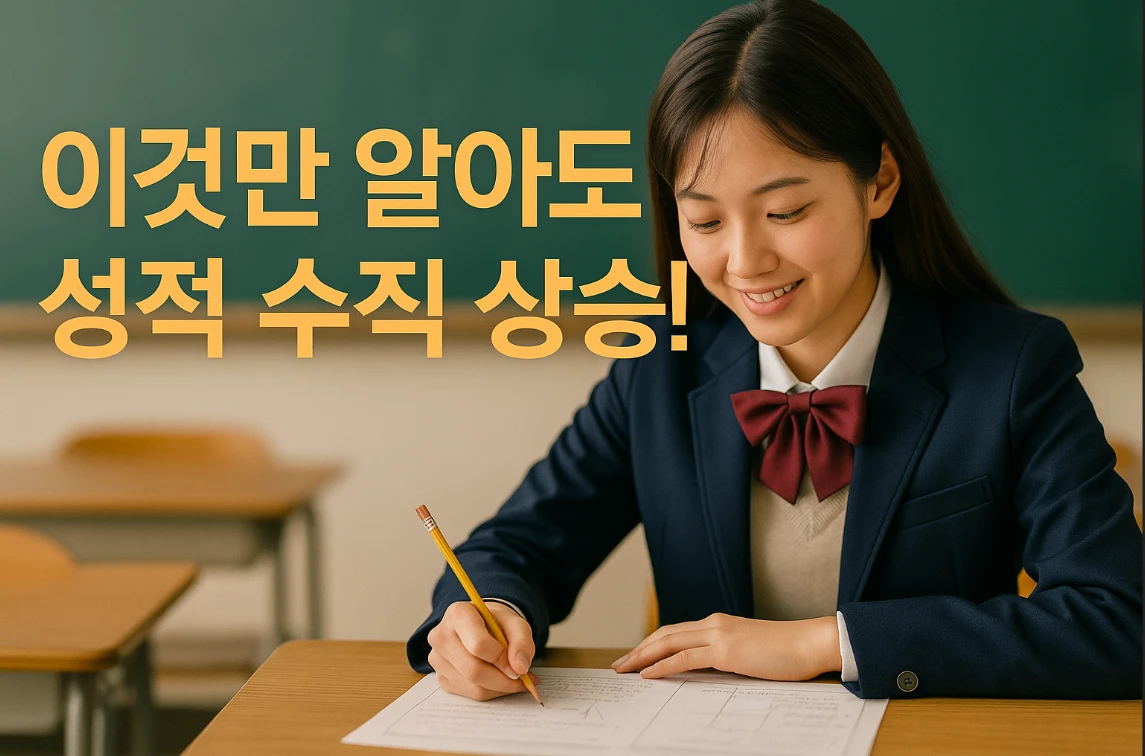 시험 시간에 고민하는 학생들에게 꼭 해주고 싶은 말