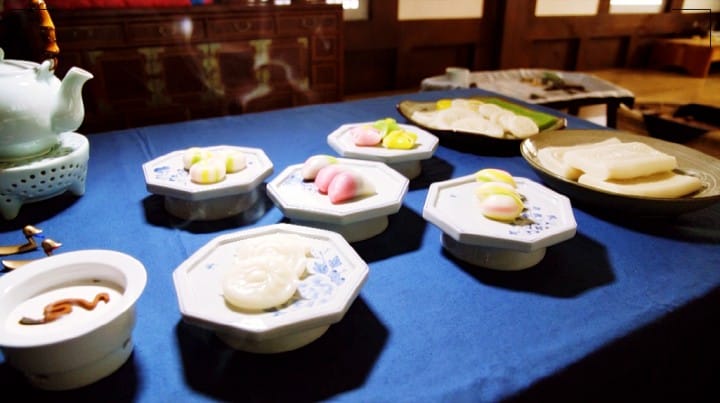 한국인의 밥상 최불암 떡 다식 차