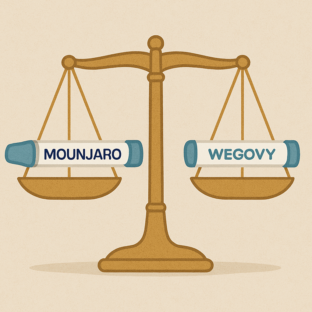 마운자로 vs 위고비, 어떤 비만치료제가 나에게 맞을까?