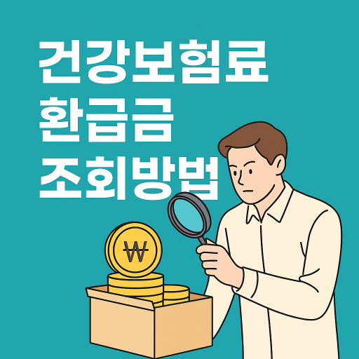 2025 건강보험료 환급금 조회 방법