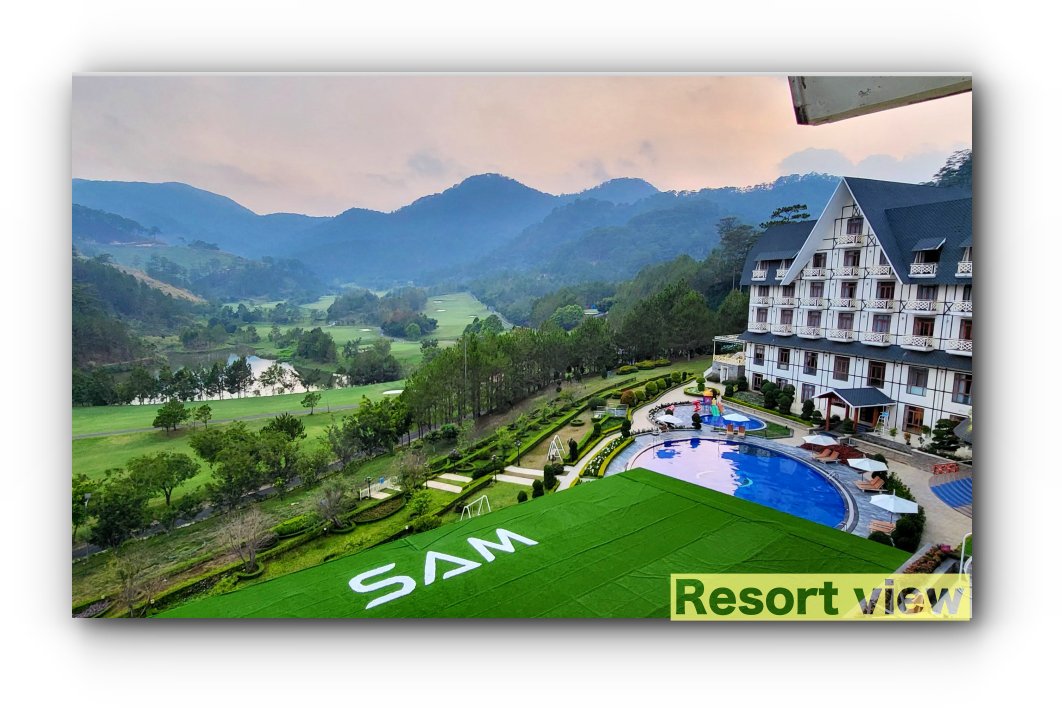 달랏 삼투엔람 리조트 뷰